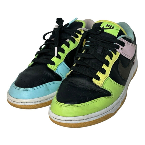 Nike Dunk SE 'Free.99 - Black' Low Multicolor - Mens Size 8 - Picture 1 of 9